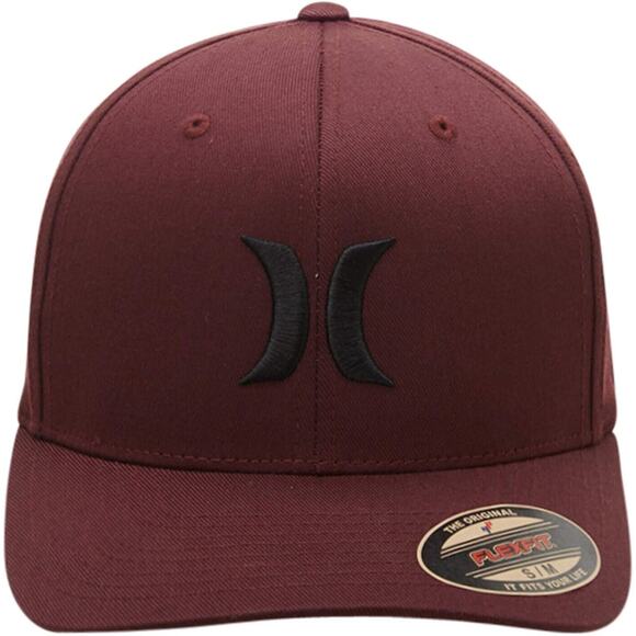 Hurley Men's Fitted Hat One and Only Embroidered FlexFit Cap - Picture 2 of 5